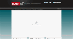 Desktop Screenshot of flasheff.com